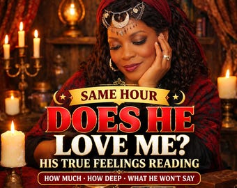Does He Love Me Psychic Reading | How Deep Are His True Feelings? | Same Hour Love Tarot Reading | Hidden Emotions & What He Won't Say