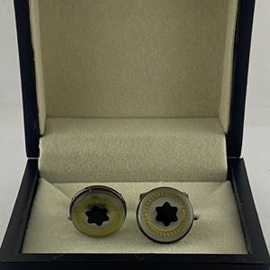 Casual Montblanc Men&#39;s Star Special Edition Black Color Cufflinks Set For Luxury Special Gifting