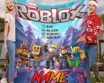 Roblox Blanket Gift, Custom RobloxGame Blankets