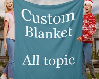 Custom Blanket Blanket Gift