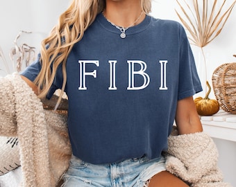 FIBI vintage serif tee | T-Shirt