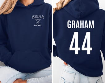 Briar U. Off campus hoodie. Garrett Graham No. 44. Cozy Sweatshirt.