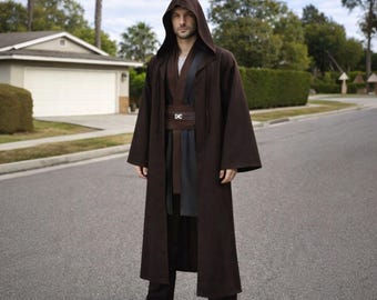 Disfraz de Jedi de Anakin Skywalker: La Venganza de los Sith, con cinturón.