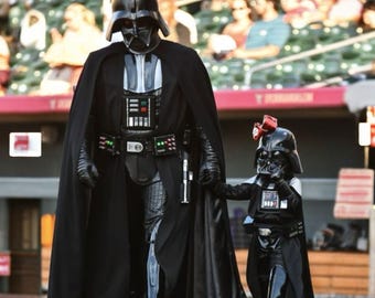 Capa de lana de Darth Vader – Túnica Sith negra de lujo para cosplay