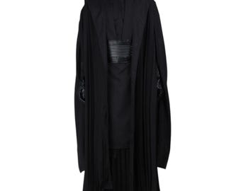 Conjunto completo de disfraz de Darth Maul: atuendo de cosplay del Señor Sith de Star Wars con túnica, bata y cinturón.