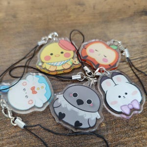 Love and Deepspace phone charm - Caleb, Rafayel, Sylus, Xavier, Zayne