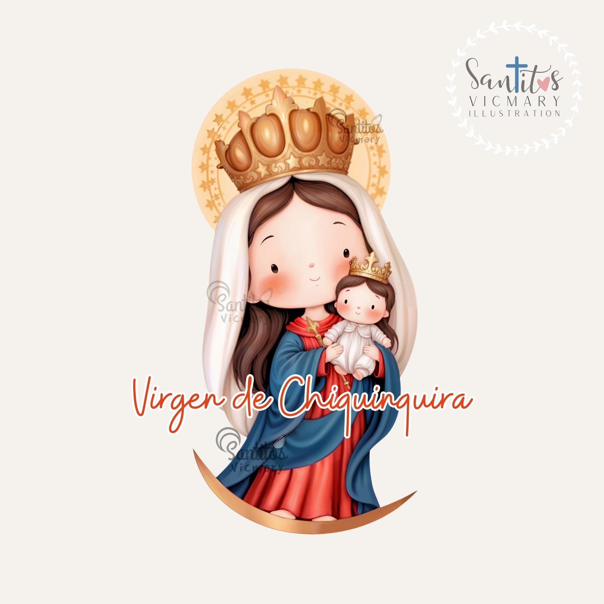 Camiseta de la virgen España