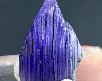 Blue Tanzanite Crystal from Tanzania, Natural Collector Specimen