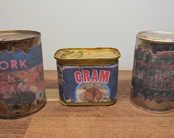 Wasteland Canned Food Sticker Labels Printable Files