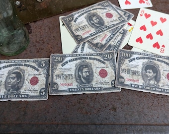 Wasteland Dollars Papierarbeiten zum ausdrucken