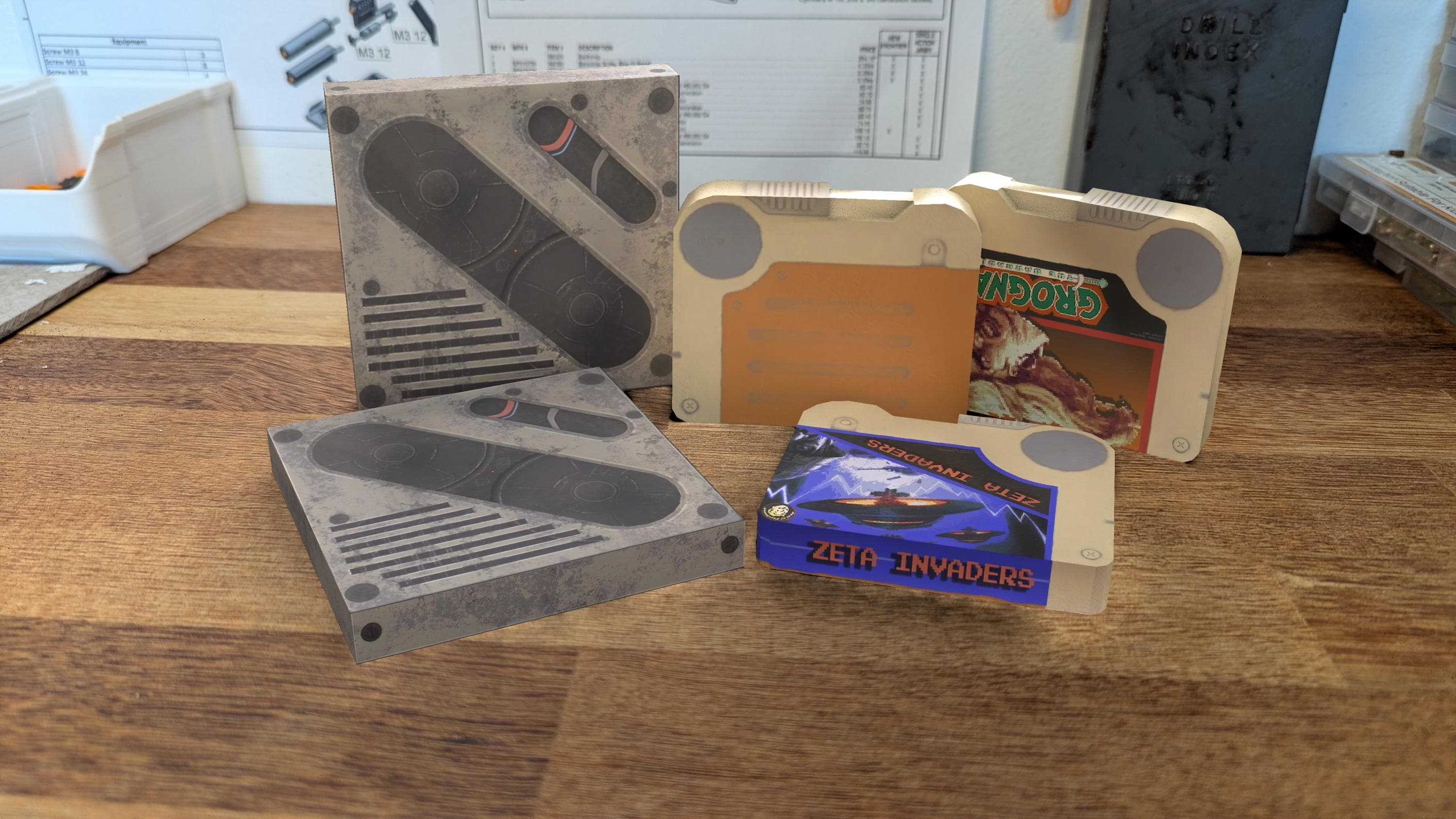 Wasteland Holotapes Papercrafts Collection - Etsy