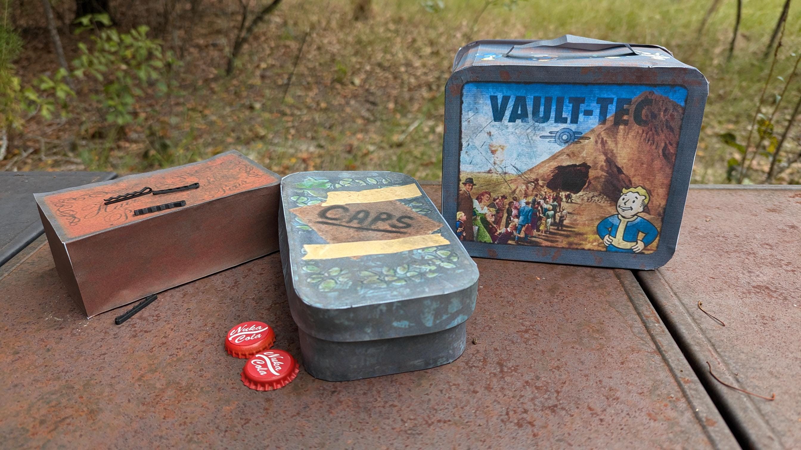 Fallout フォールアウト4 VAULT‐TEC ランチボックス Amazon | Fallout Vault-Tec 「Prepare For The Future」金属製ランチ