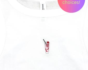 Dirty Shirley Tank Top: Spaghetti Strap, Racer Tank, Baby Tee, Bachelorette Party