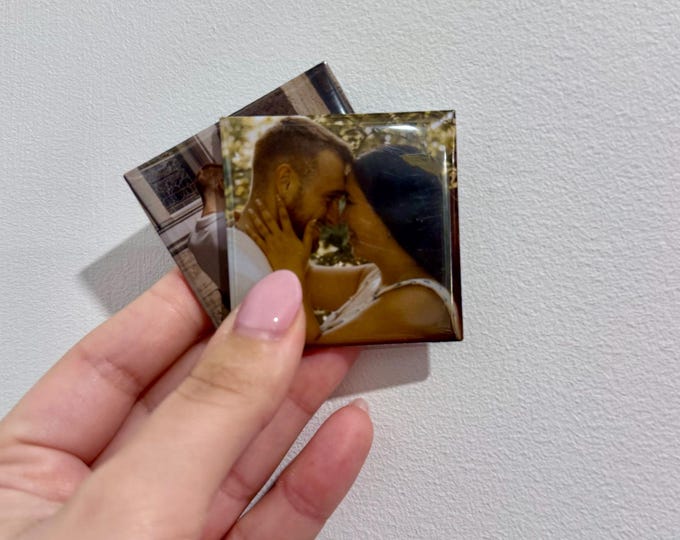 Set of 2 - Custom Photo Magnet 2x2