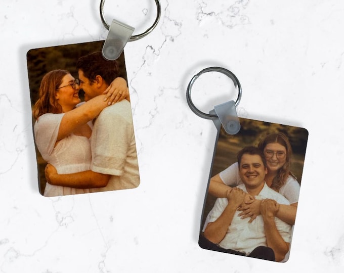 Custom Photo Keychain Rectangle