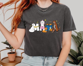 Aristocats Mama Shirt, Marie Cat Disney Mom Tee, Mother's Day Gift Shirt, Mom Cat Disney T-Shirt,