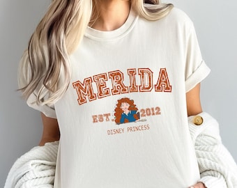Comfort Colors® Disney Merida Shirt, Brave Movie Fan Gift Shirt, Disney Matching Merida Shirt, Merida Disney Princess Shirt, TSF174