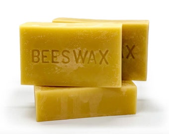 1 Lb. Pure Arizona Beeswax  . 100% Beeswax . Handmade USA . Beekeeper Owned and Operated . Filtered and Ready for Candles, etc