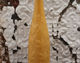 XL Tall Maple Syrup bottle-candle by Pollen Arts