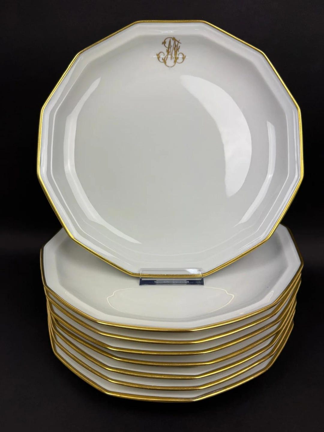 ベルナルドのリモージュ　スープ皿　5セット ベルナルドのリモージュ スープ皿 5セット ベルナルドのリモージュ