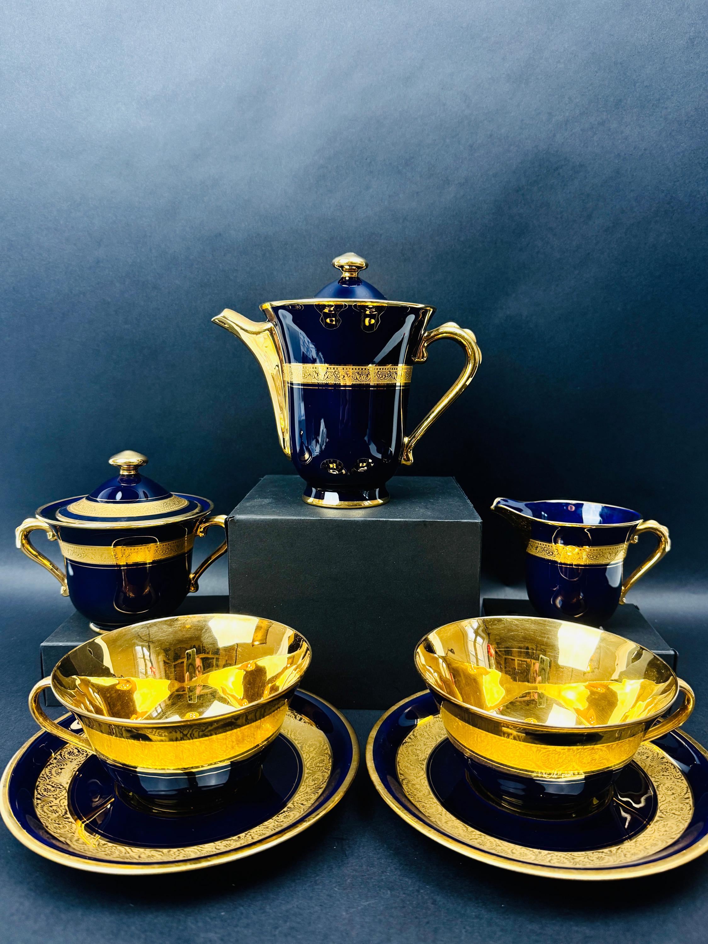 RU-5327 LEGLE PORCELAINE リモージュ 3点 set RU-5327 LEGLE