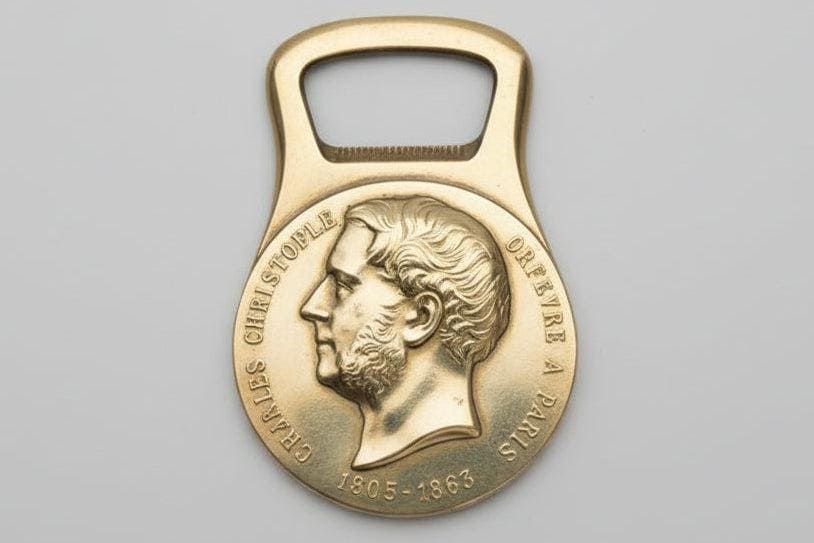 RARE DÉCAPSULEUR OUVRE Bouteille signé Christofle métal argenté Henri IV EUR 30,00 - FR