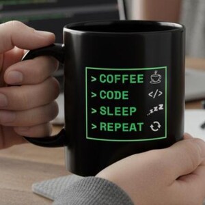 Programmer Gift Mug| Developer Code Gift | IT Guy Gift | Coding Nerd Mug| Computer Geek| Coffee Cup for Developers | Funny Programming Mug Bild 2