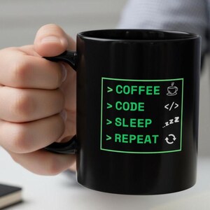 Programmer Gift Mug| Developer Code Gift | IT Guy Gift | Coding Nerd Mug| Computer Geek| Coffee Cup for Developers | Funny Programming Mug Bild 3