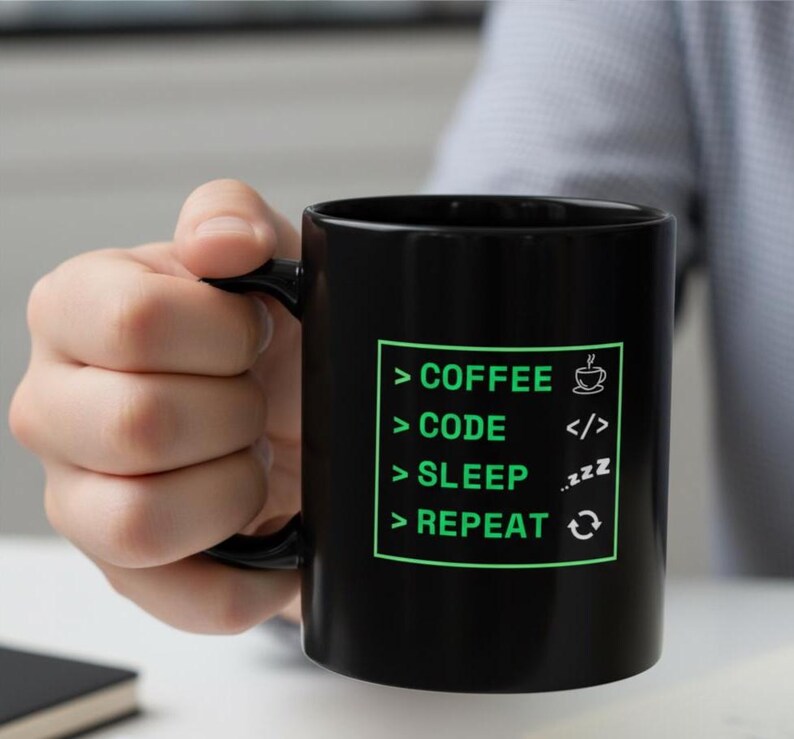Programmer Gift Mug| Developer Code Gift | IT Guy Gift | Coding Nerd Mug| Computer Geek| Coffee Cup for Developers | Funny Programming Mug Bild 3