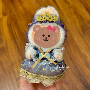 Regal Princess Dress Set for Labubu • Handmade Royal Court-Inspired Labubu Clothes • Doll Outfit Only – No Doll Included