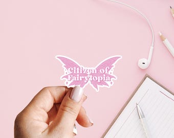 Pegatina de Fairytopia / Pegatina para Kindle / ¡Perfecta para portátiles, Kindles, diarios, fundas y más!