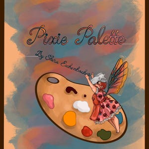 Pixie Palette Coloring Pages for Girls – Fairy Coloring Pack, Whimsical Fantasy Art, Kids Coloring Gift, 14 Artist‑Drawn Pages, Fairycore