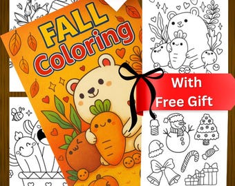 子供向け秋の塗り絵：葉っぱをテーマにした塗り絵