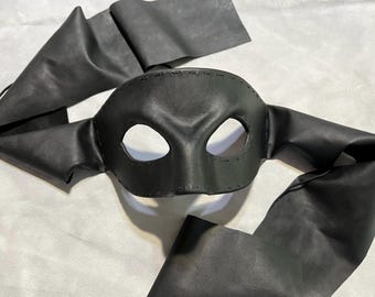 Zorro Mask - Made to Order - Handmade Movie TV Show Costume for Heroes or Villains