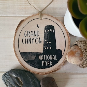 Grand Canyon National Park Watchtower personalized hand painted ornament