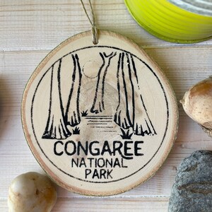 Congaree National Park Ornament Hand Painted wedding favor South Carolina