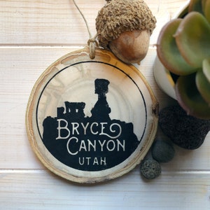 Bryce Canyon National Park Ornament | Gift | Utah | Christmas | Thors Hammer Three Sisters