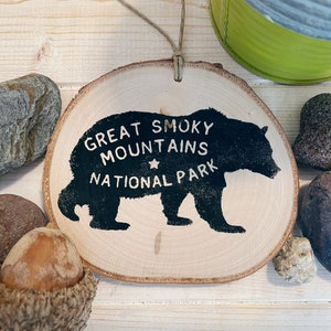 Smoky Mountain Ornament National Park North Carolina Tennessee