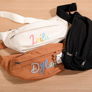 Monogram Crossbody Belt Bag – Personalized Fanny Pack for Girls or Ladies
