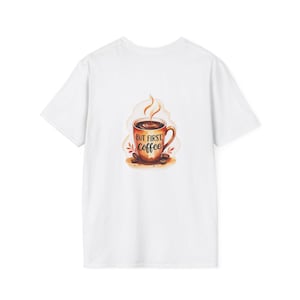 Colorful Shape Graphic Tee: Unisex Softstyle Cotton T-Shirt