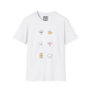 Emoji T-Shirt: Unisex Graphic Tee with 6 Life Emojis