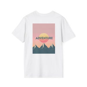 Colorful Text Graphic T-Shirt: Unisex Softstyle Cotton Tee