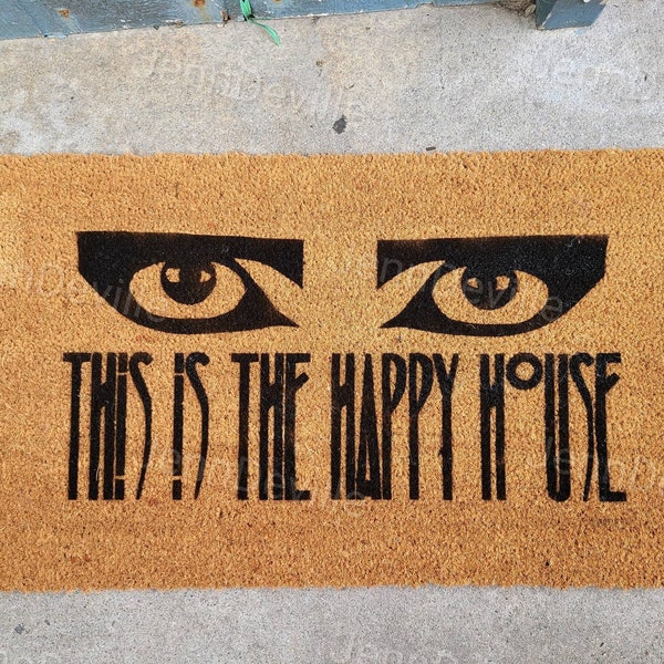 Siouxsie and the Banshees Happy House doormat