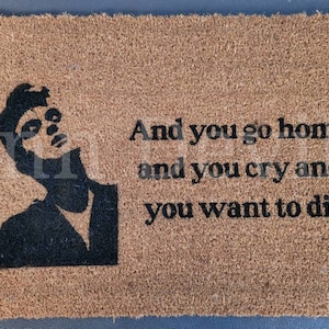 The Smiths Morrissey Moz doormat