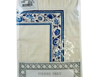 Pierre Frey Paris St Germain Euro Shams only Pair 26x26 100% Cotton France VTG