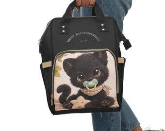 Baby Panther, Multifunctional Diaper Backpack