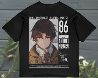 神栄農全86 エイティシックス アニメTシャツ：ユニセックス オタクT