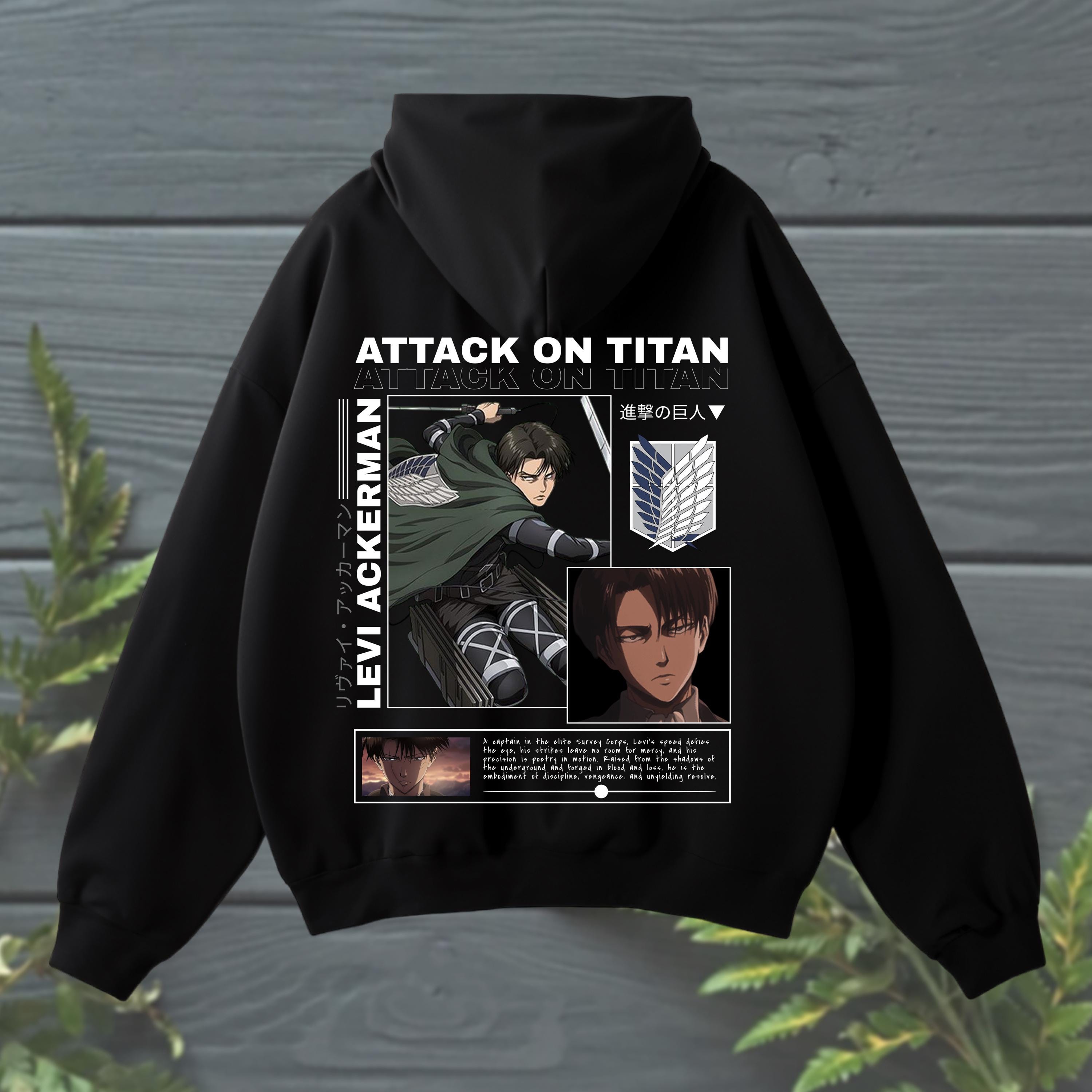 Attack on titan hoodie Italia