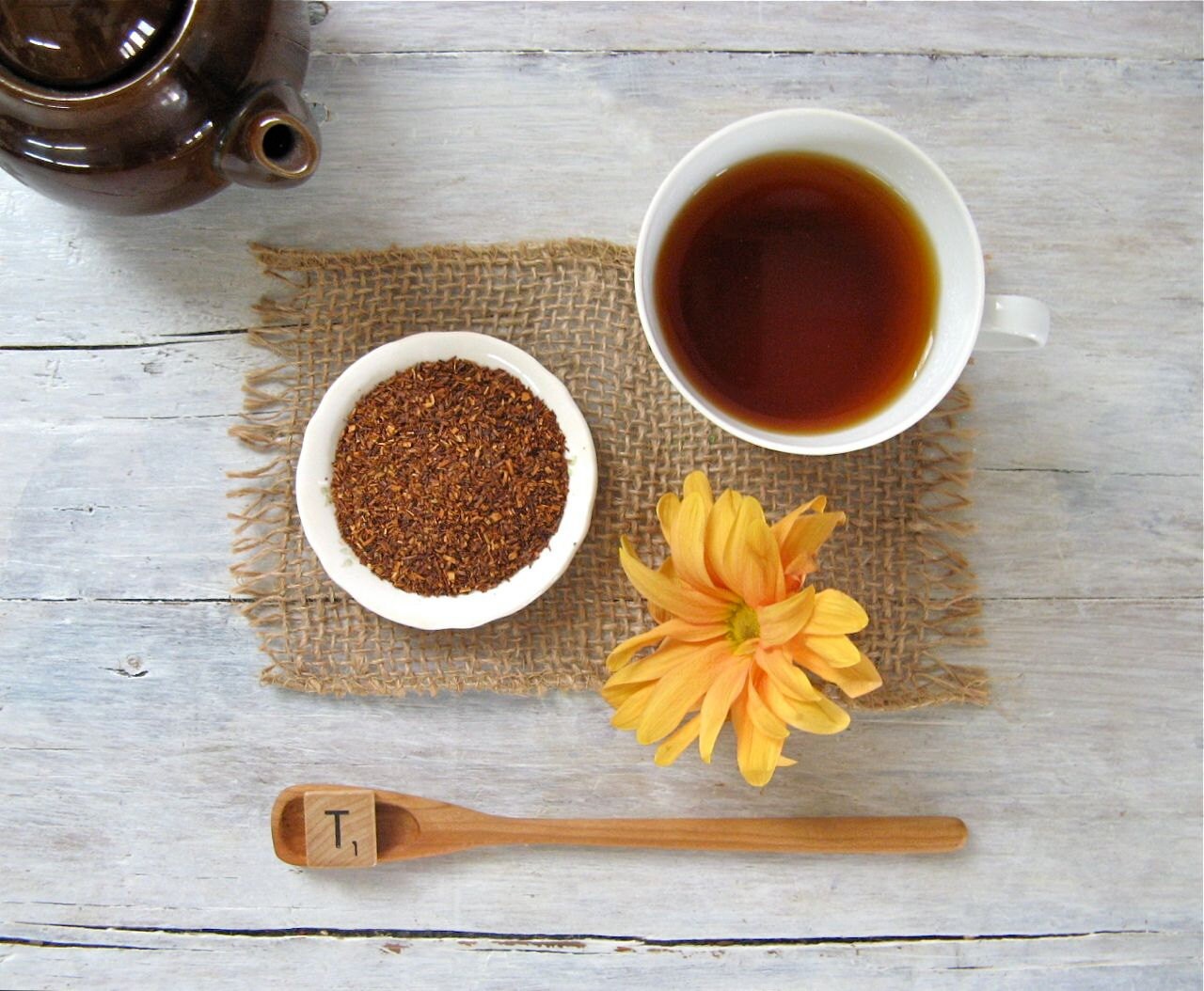 Earl Grey Rooibos Organic Herbal Tea 4 oz. Tin South Etsy