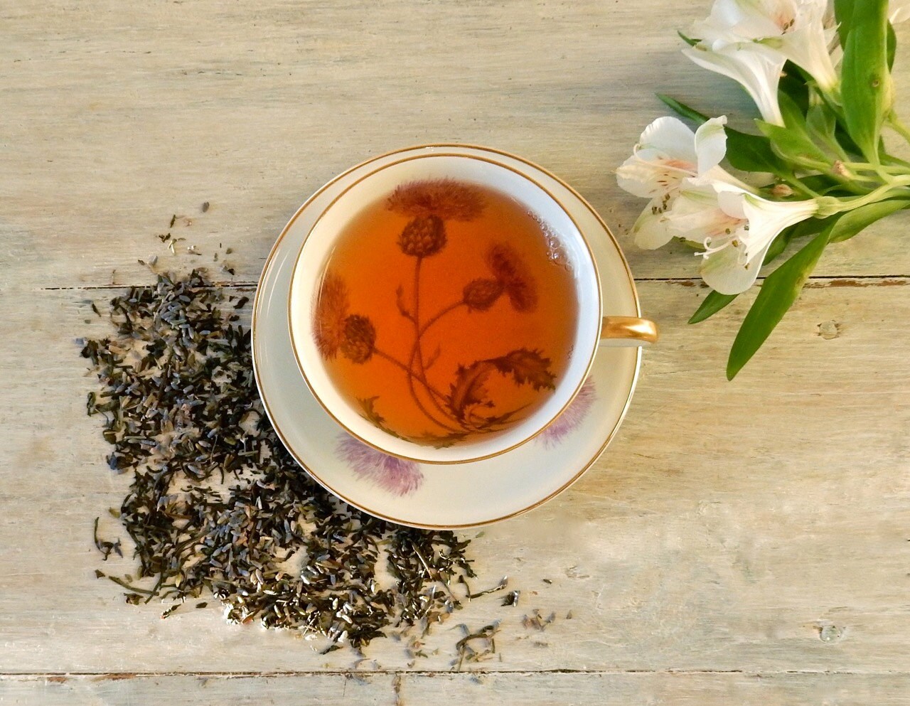 Earl Grey Lavender Black Tea 3.5 oz. Kraft Bag French Etsy